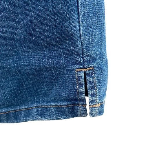 KIM ROGERS PETITE JORTS BLUE JEANS WOMENS 10P - Picture 4 of 6